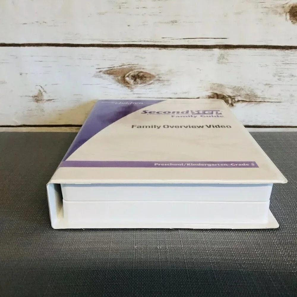 Second Step A Violence Prevention Curriculum Family Overview Video VHS - Picture 4 of 6